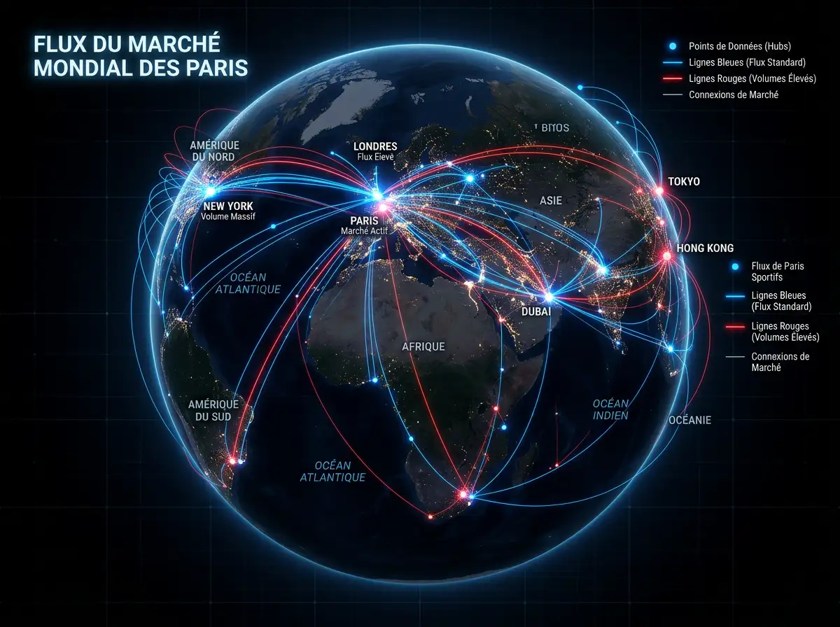 Prévisions de croissance du marché mondial des paris sportifs F1
